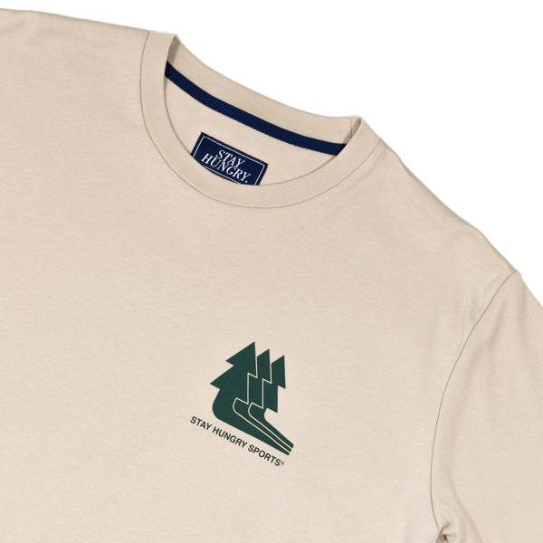 TREES Logo T-shirt - ecru