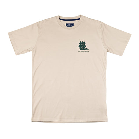 TREES Logo T-shirt - ecru