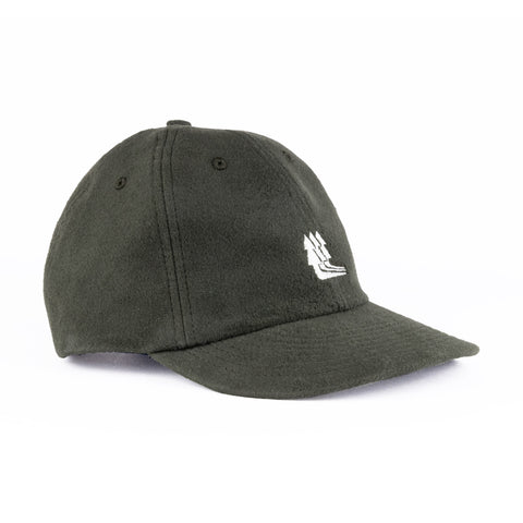 TREES 90´s CAP - dark green moleskin