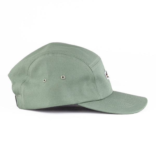 ABORRE 5 Panel Cap - pistachio cotton