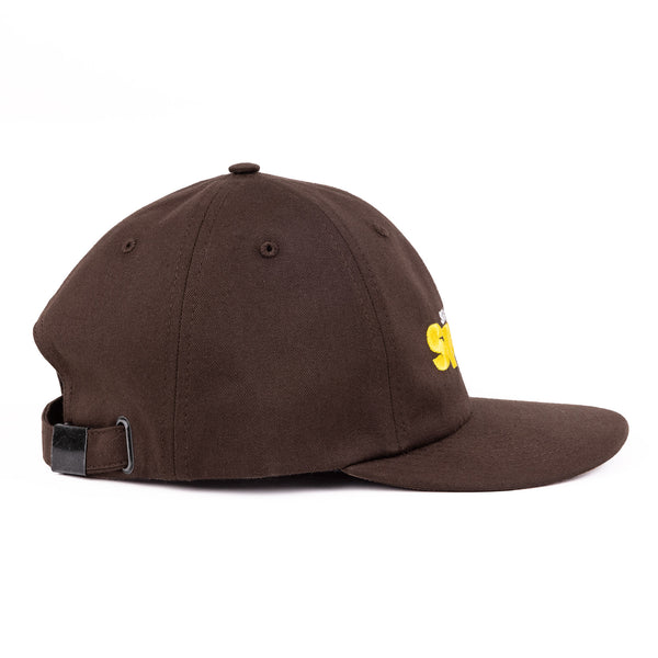 BLOCK 90´s Cap – brown / yellow