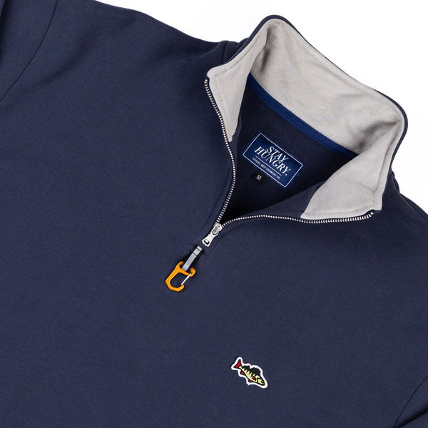 ABORRE - Hookneck - navy/grey