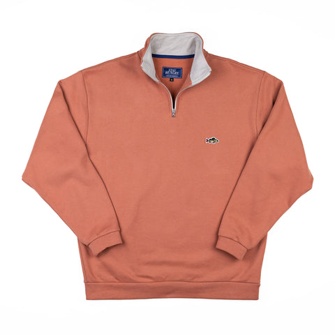 ABORRE HALF ZIP - rusty pink