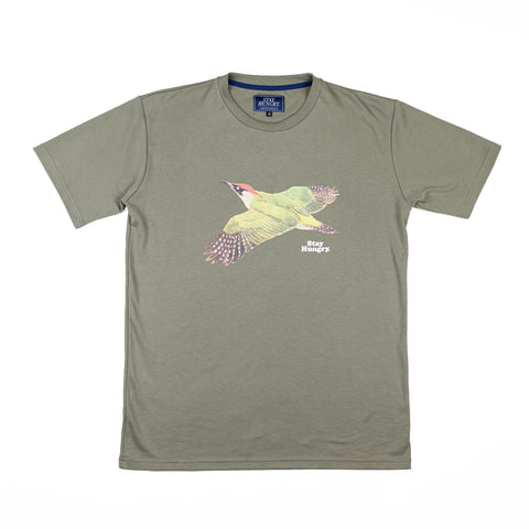 WOODPECKER T-shirt - leafgreen