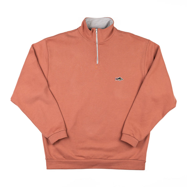 ABORRE HALF ZIP - rusty pink