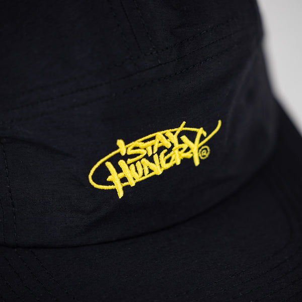 LOOPTAG 5 PANEL Cap – black