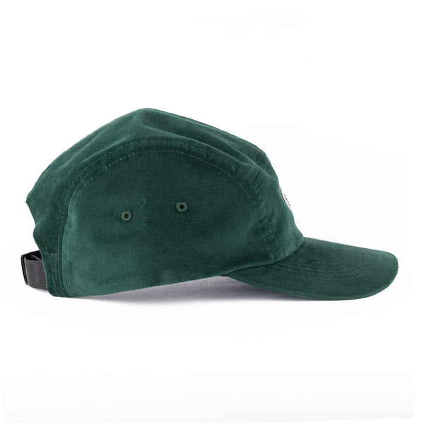 ABORRE 5 Panel Cap - green velvet