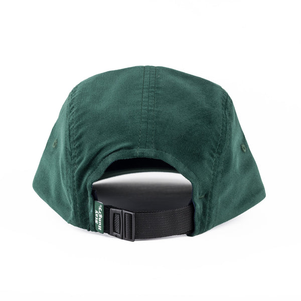 ABORRE 5 Panel Cap - green velvet