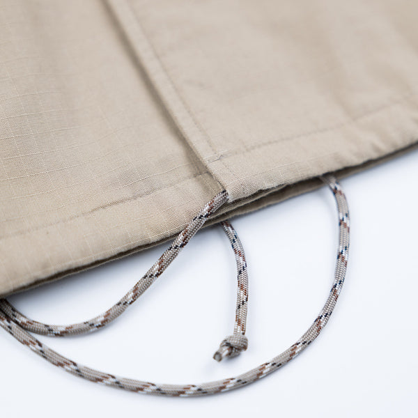 SMOOTHIE POCKET coach jacket – sand ripstop