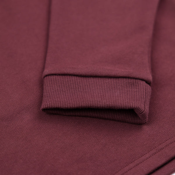 LOOOPTAG LONGSLEEVE POLO SHIRT - bordeaux