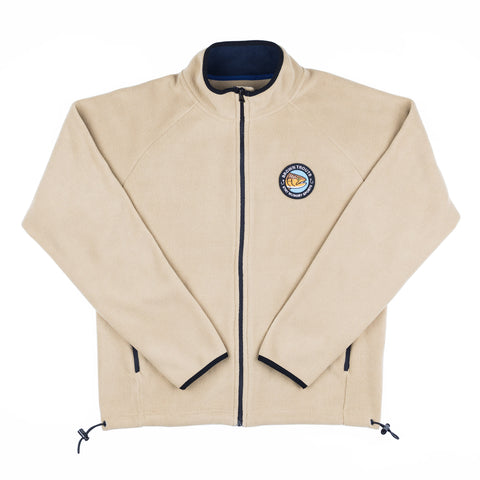 BROWNTROUTS FLEECE JACKET - sand