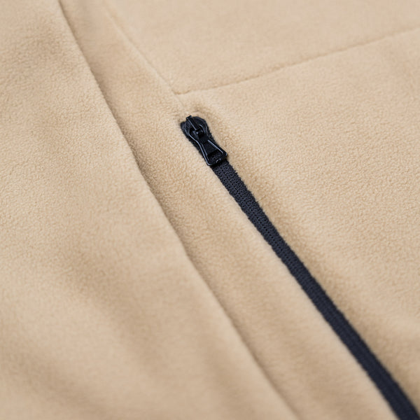BROWNTROUTS FLEECE JACKET - sand