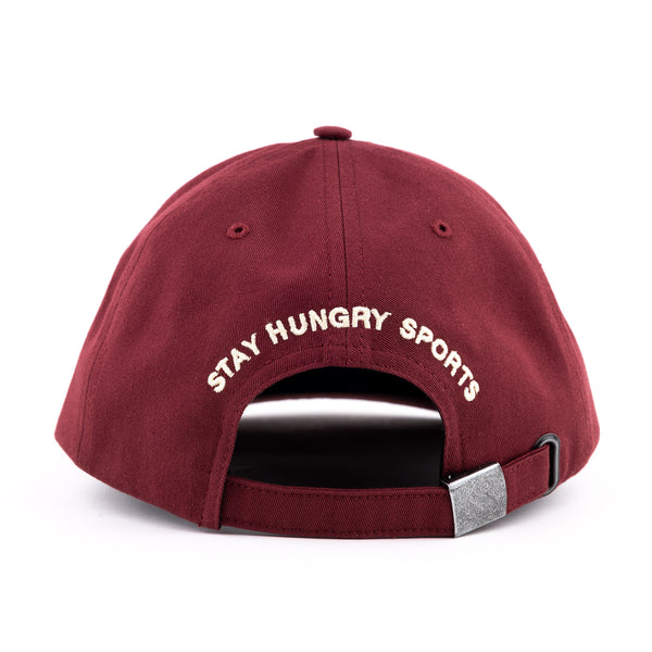KARHU X STAY HUNGRY CAP - bordeaux cotton canvas