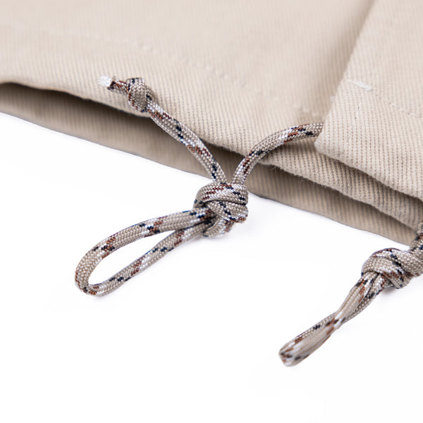 SMOOTHIE POCKET coach jacket V2 – sand cotton canvas