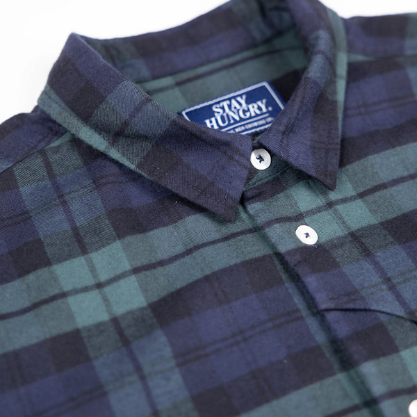 ABORRE FLANNEL SHIRT - check tartan