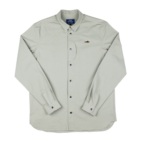 ABORRE CLASSIC OVERSHIRT – soft green ripstop
