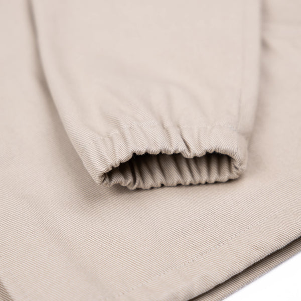 SMOOTHIE POCKET coach jacket V2 – sand cotton canvas