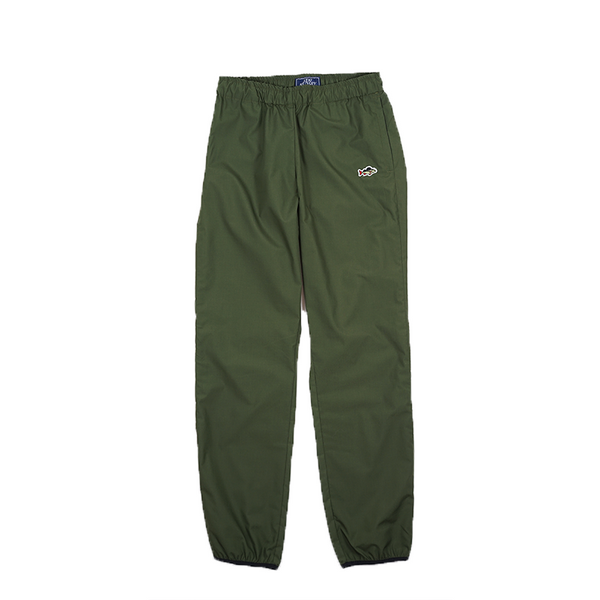 ABORRE TRACKSUIT PANTS - forest green ultralight